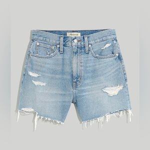 Madewell MomJean Shorts
